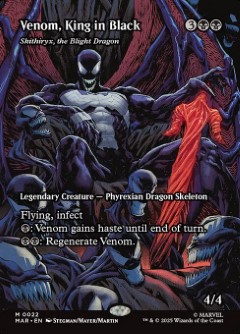 Skithiryx, the Blight Dragon - Venom, King in Black Marvel Universe